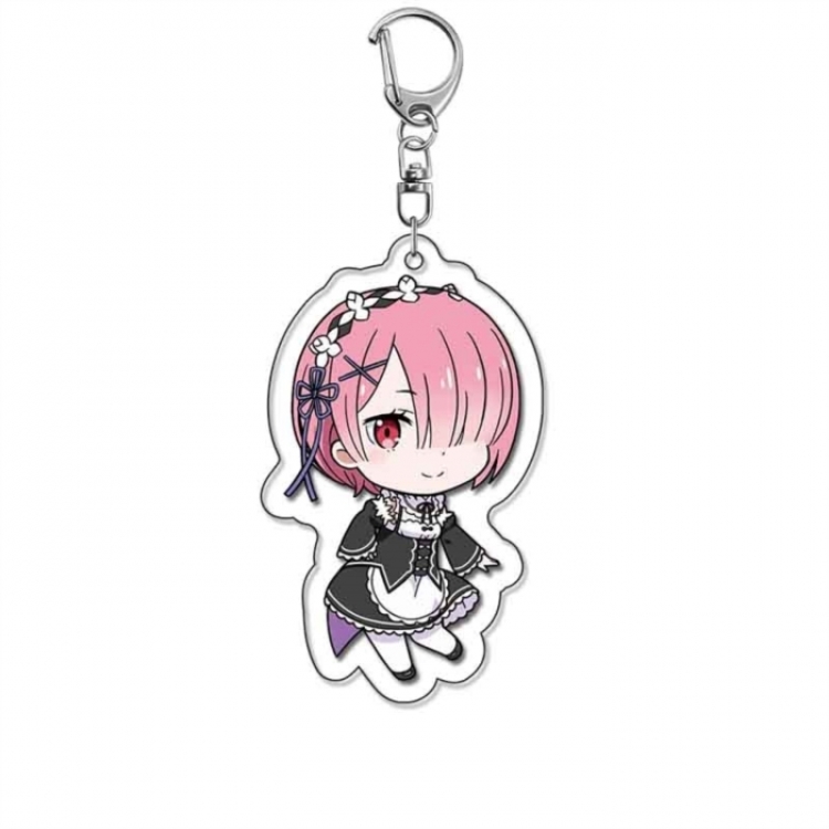 Re:Zero kara Hajimeru Isekai Seikatsu Anime Acrylic Keychain Charm price for 5 pcs