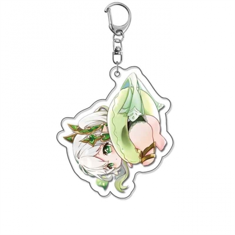 Genshin Impact Anime Acrylic Keychain Charm price for 5 pcs 18304