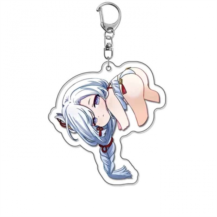 Genshin Impact Anime Acrylic Keychain Charm price for 5 pcs 18305