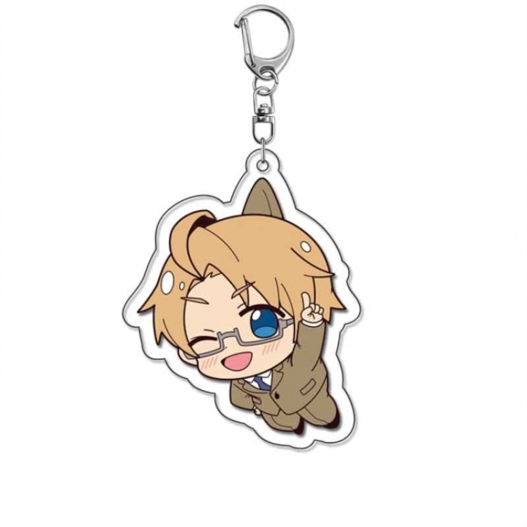 Hetalia Anime Acrylic Keychain Charm price for 5 pcs 18309