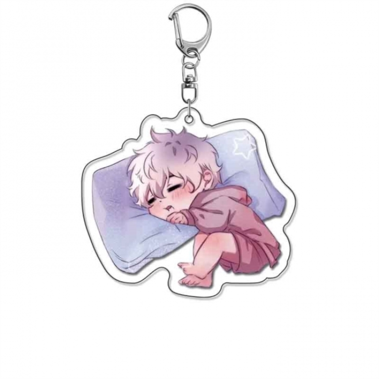 Time agent Anime Acrylic Keychain Charm price for 5 pcs 18325