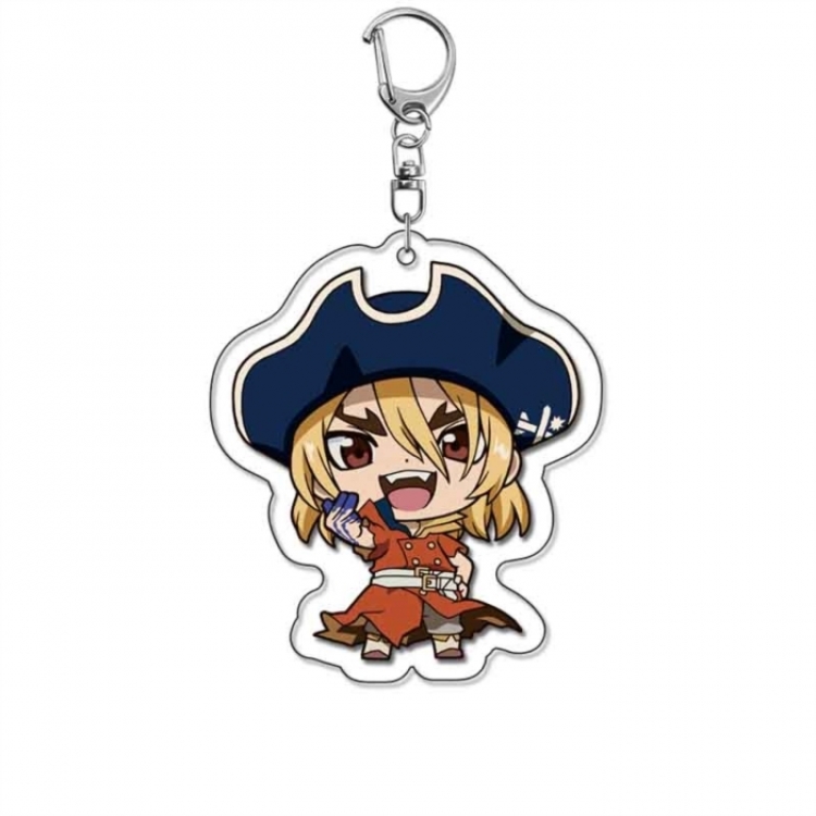 Dr.STONE Anime Acrylic Keychain Charm price for 5 pcs 18336
