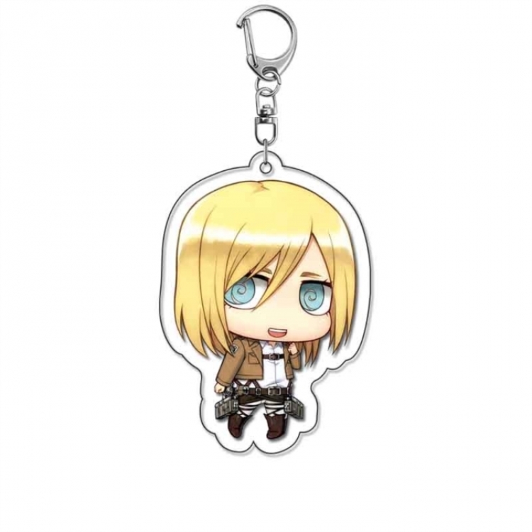 Shingeki no Kyojin Anime Acrylic Keychain Charm price for 5 pcs 18344