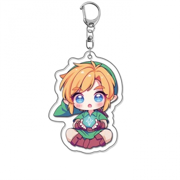 The Legend of Zelda Anime Acrylic Keychain Charm price for 5 pcs 18358