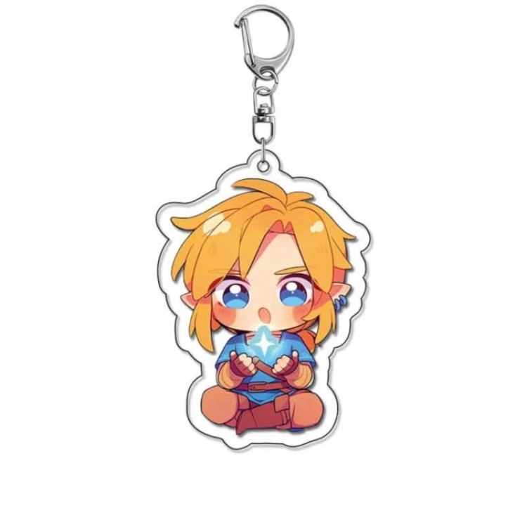 The Legend of Zelda Anime Acrylic Keychain Charm price for 5 pcs 18359