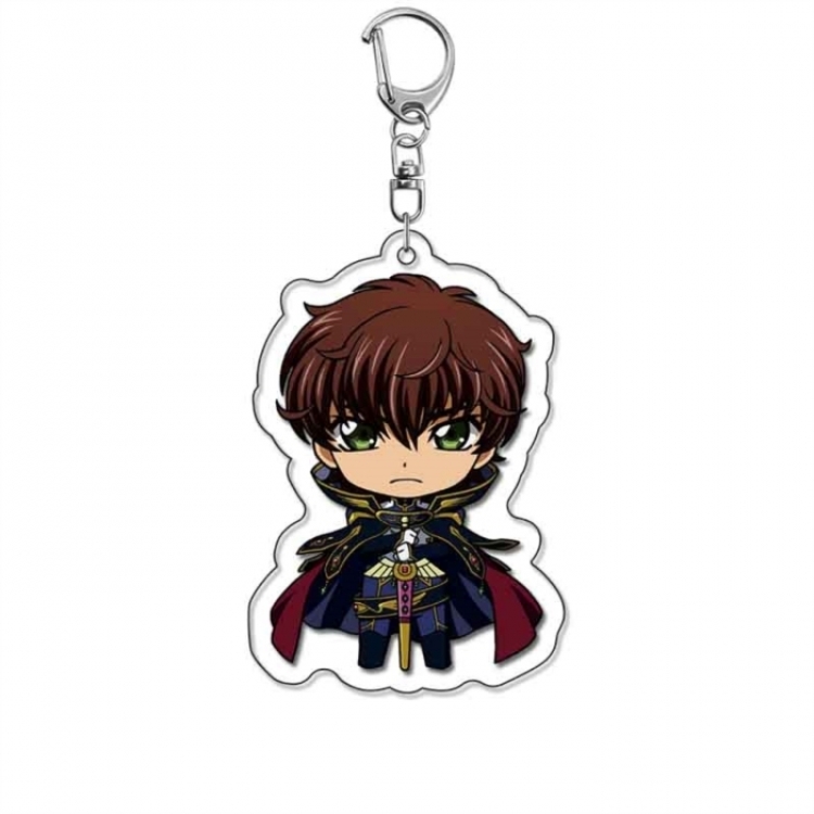 Code Geass Anime Acrylic Keychain Charm price for 5 pcs 18409