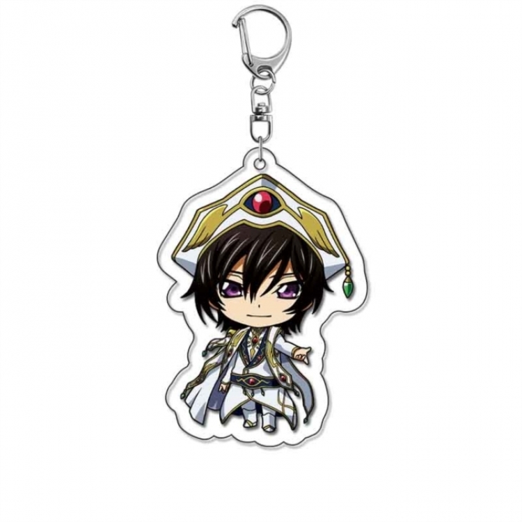 Code Geass Anime Acrylic Keychain Charm price for 5 pcs 18405