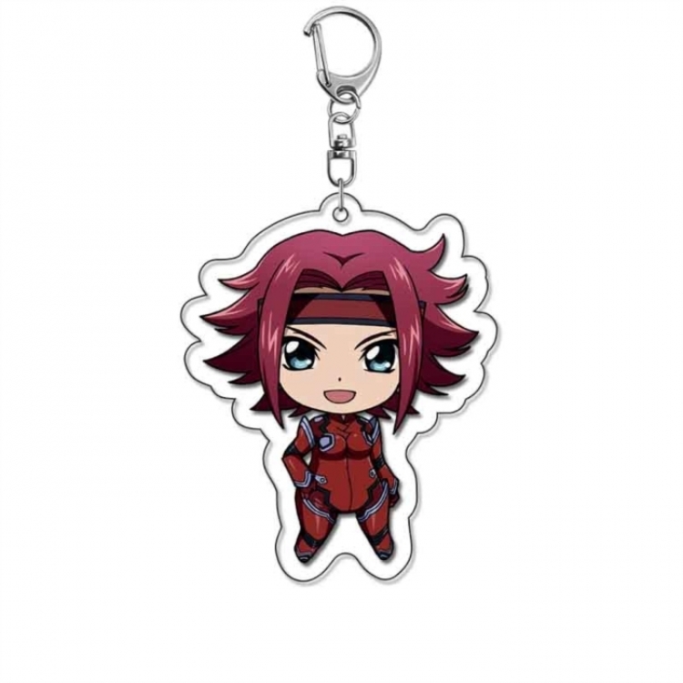 Code Geass Anime Acrylic Keychain Charm price for 5 pcs 18410