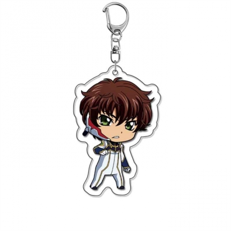 Code Geass Anime Acrylic Keychain Charm price for 5 pcs 18408