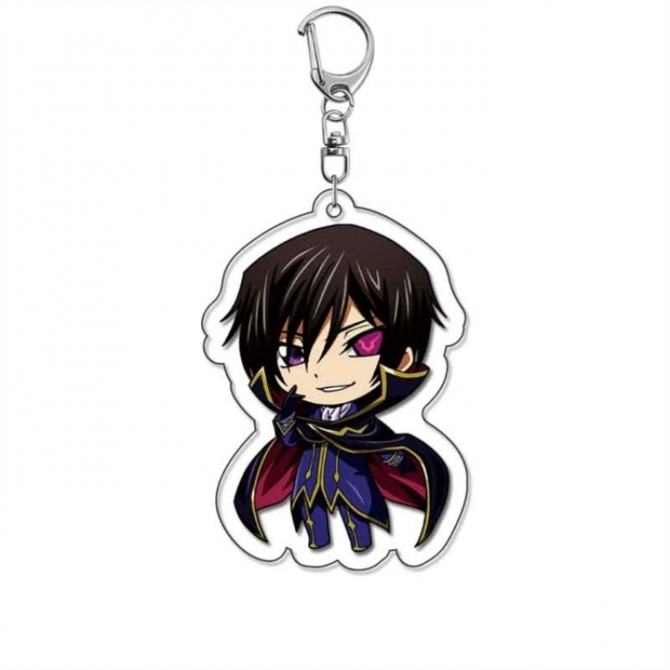 Code Geass Anime Acrylic Keychain Charm price for 5 pcs 18404