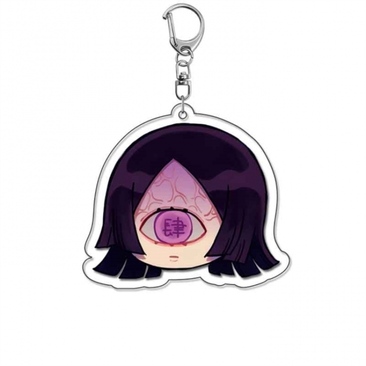 Demon Slayer Kimets Anime Acrylic Keychain Charm price for 5 pcs 18419