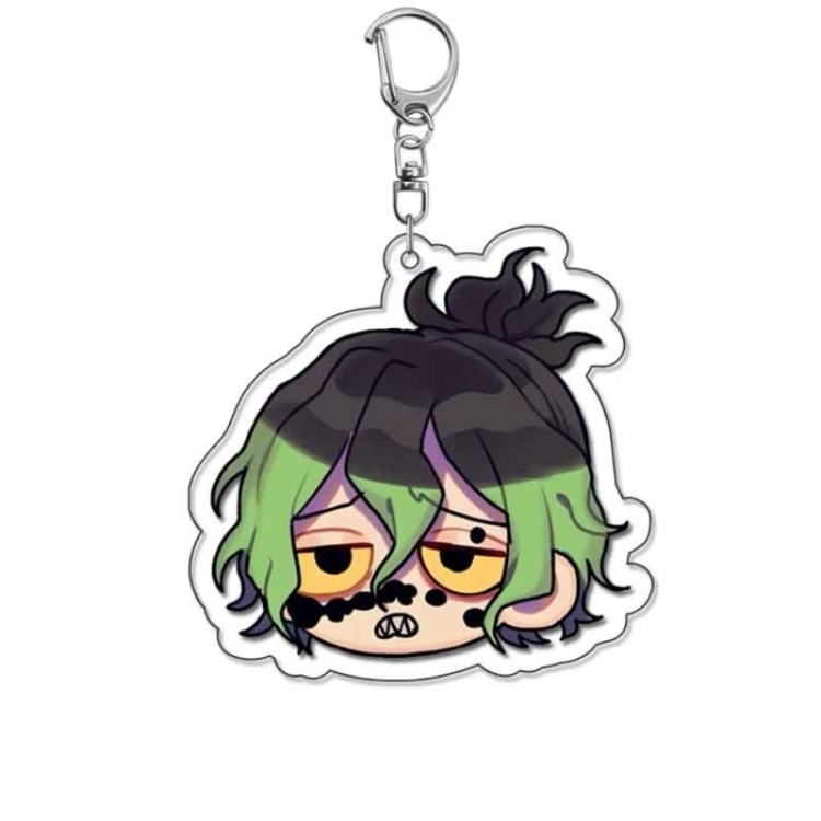 Demon Slayer Kimets Anime Acrylic Keychain Charm price for 5 pcs 18418