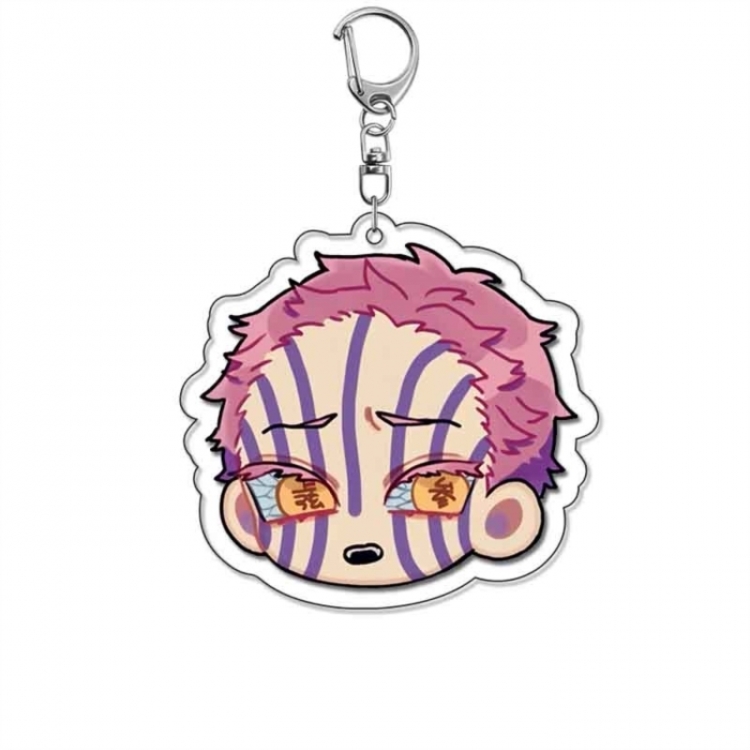 Demon Slayer Kimets Anime Acrylic Keychain Charm price for 5 pcs 18414