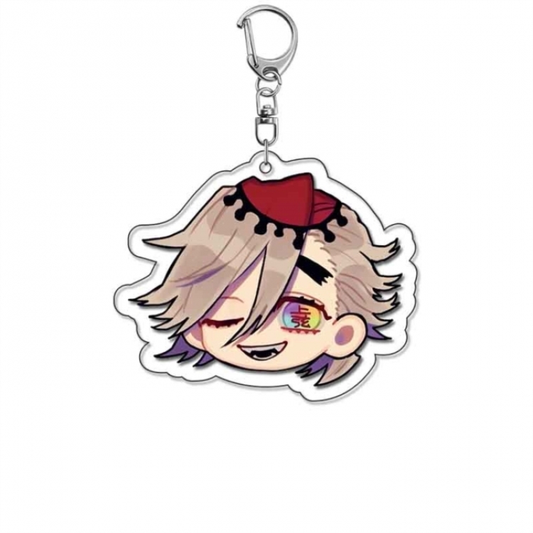 Demon Slayer Kimets Anime Acrylic Keychain Charm price for 5 pcs 18413