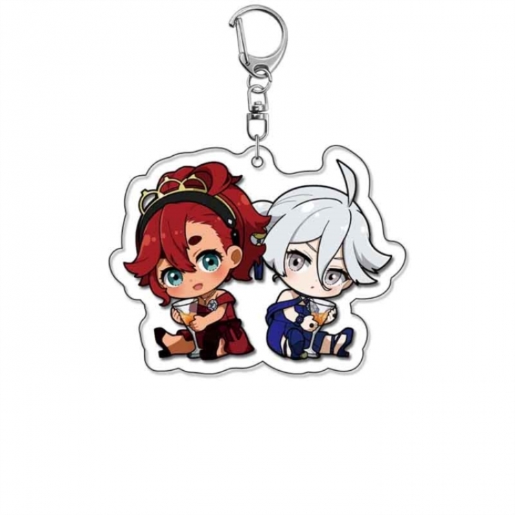 Gundam Anime Acrylic Keychain Charm price for 5 pcs 18456