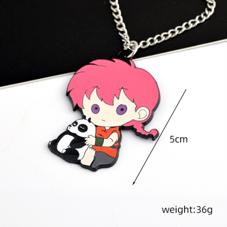 Ranma 1/2 Anime cartoon metal necklace pendant price for 5 pcs 