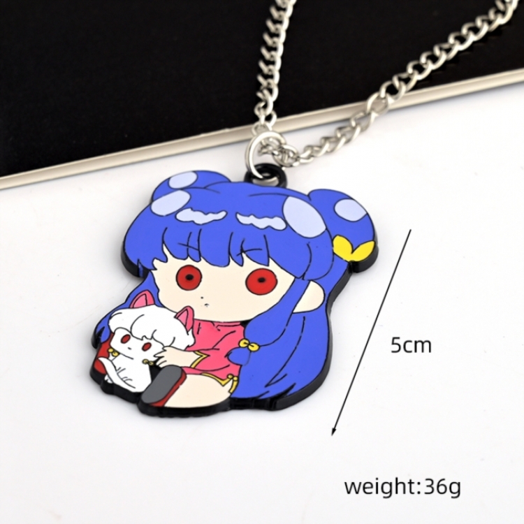 Ranma 1/2 Anime cartoon metal necklace pendant price for 5 pcs