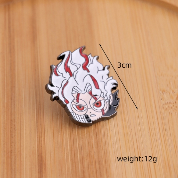 DANDADAN  Anime cartoon metal brooch  price for 5 pcs 