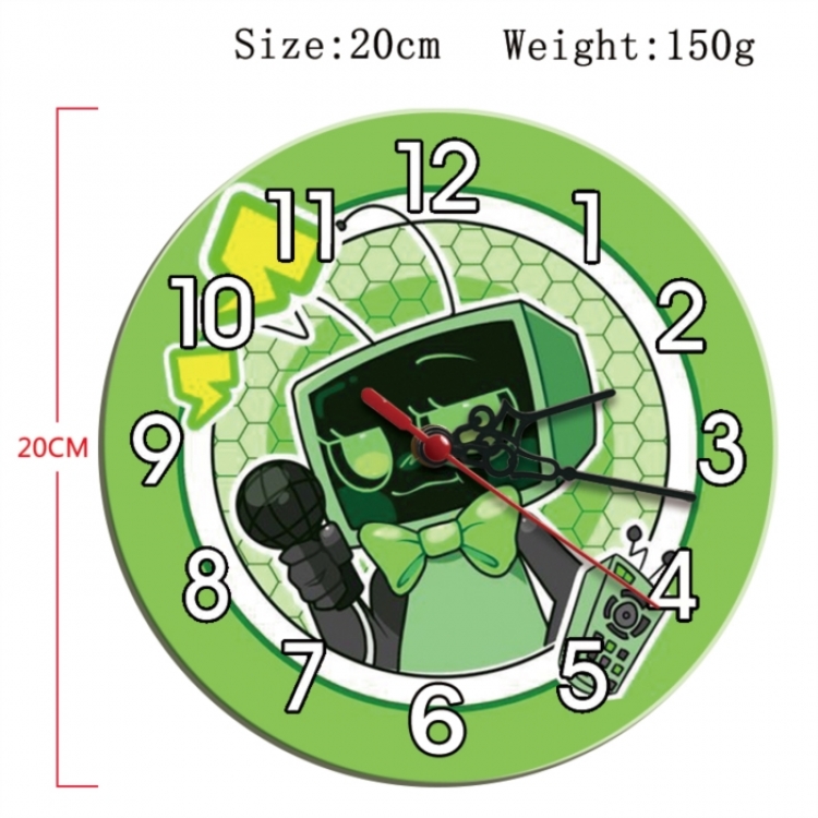 Dandy's World Anime print alarm clock wall clock personality clock packaging diameter 20cm