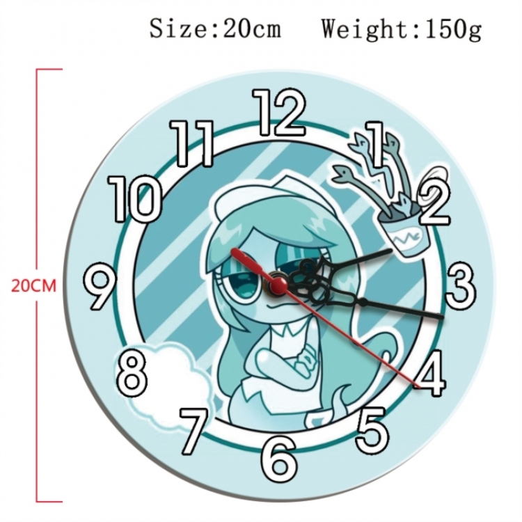 Dandy's World Anime print alarm clock wall clock personality clock packaging diameter 20cm