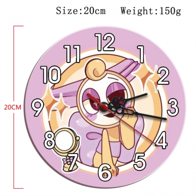 Dandy's World Anime print alarm clock wall clock personality clock packaging diameter 20cm