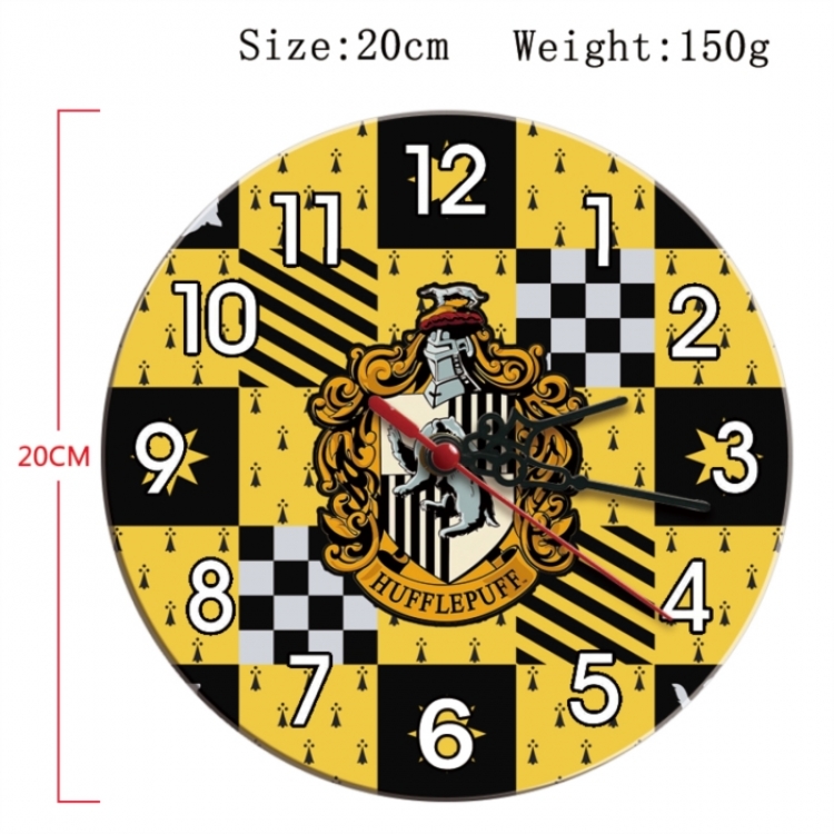 Harry Potter Anime print alarm clock wall clock personality clock packaging diameter 20cm