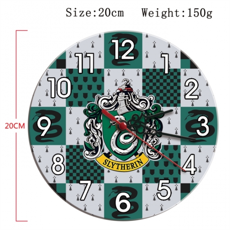 Harry Potter Anime print alarm clock wall clock personality clock packaging diameter 20cm