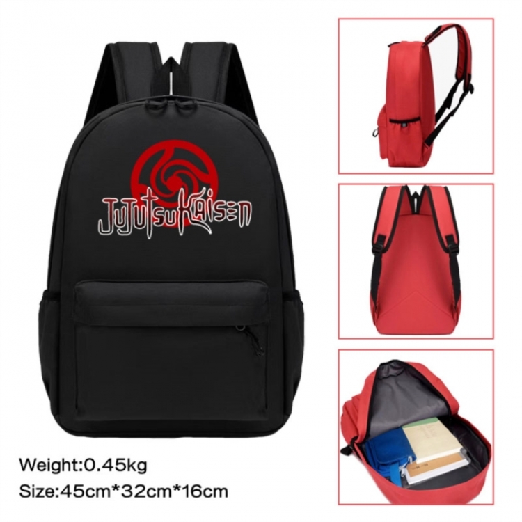 Jujutsu Kaisen Anime peripheral Oxford cloth color cartoon backpack 45x32x16cm