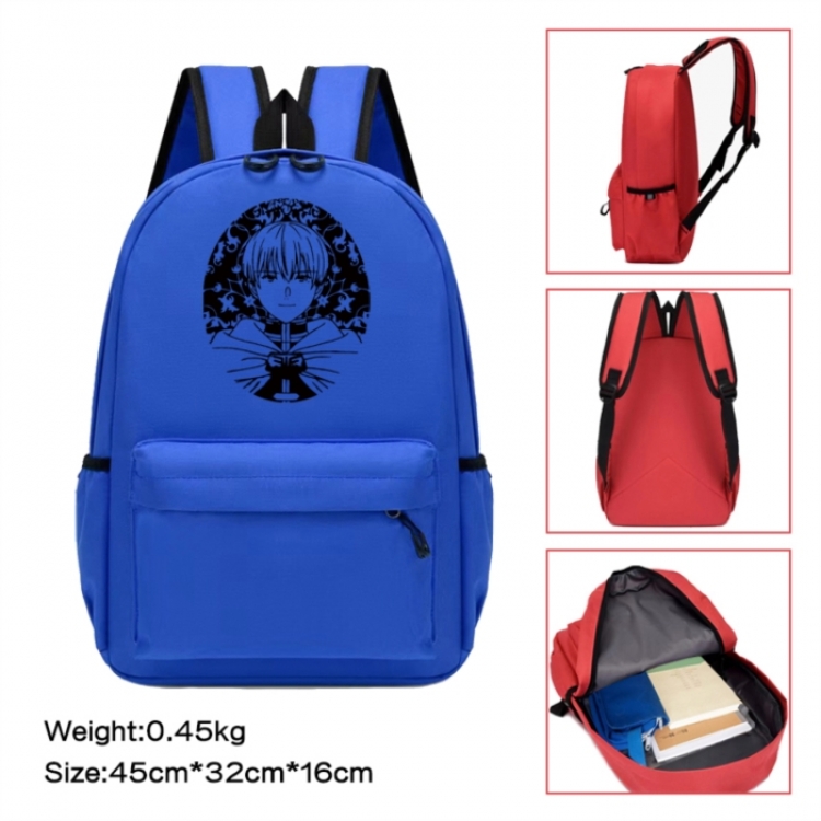 Frieren: Beyond Journey's Anime peripheral Oxford cloth color cartoon backpack 45x32x16cm