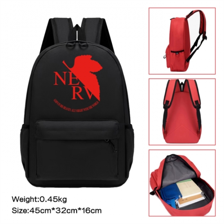 EVA Anime peripheral Oxford cloth color cartoon backpack 45x32x16cm