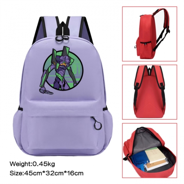 EVA Anime peripheral Oxford cloth color cartoon backpack 45x32x16cm