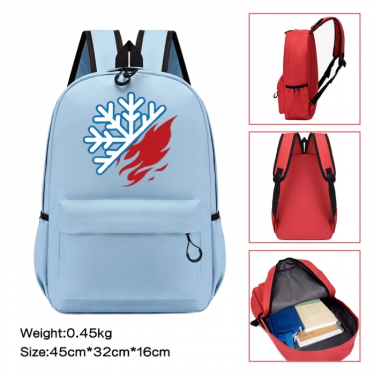 My Hero Academia Anime peripheral Oxford cloth color cartoon backpack 45x32x16cm