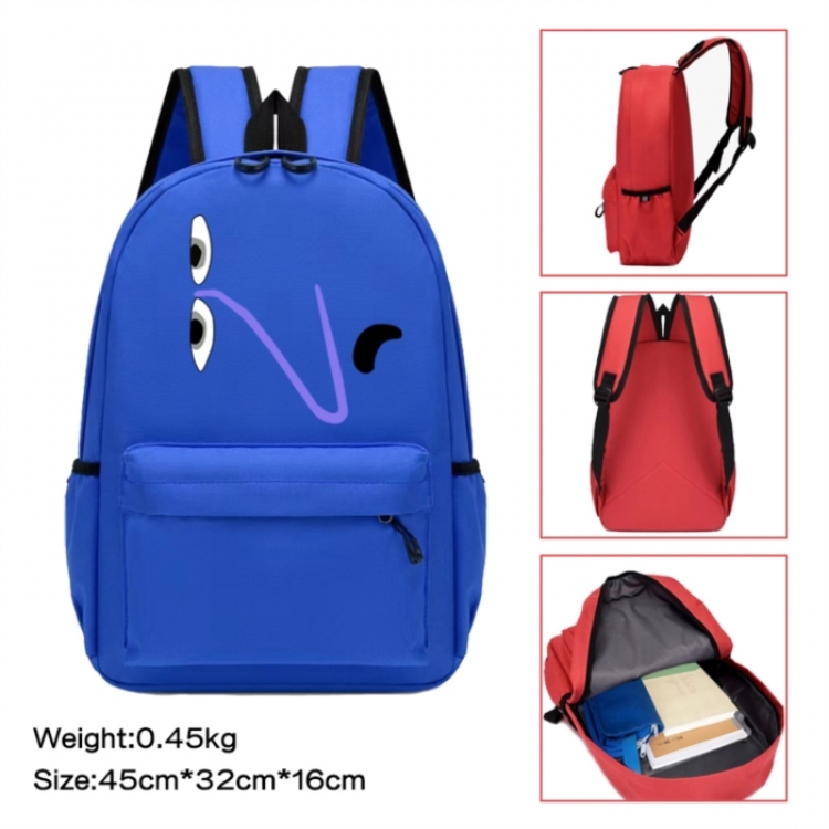 Inside Out Anime peripheral Oxford cloth color cartoon backpack 45x32x16cm
