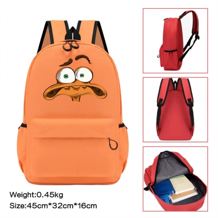 Inside Out Anime peripheral Oxford cloth color cartoon backpack 45x32x16cm