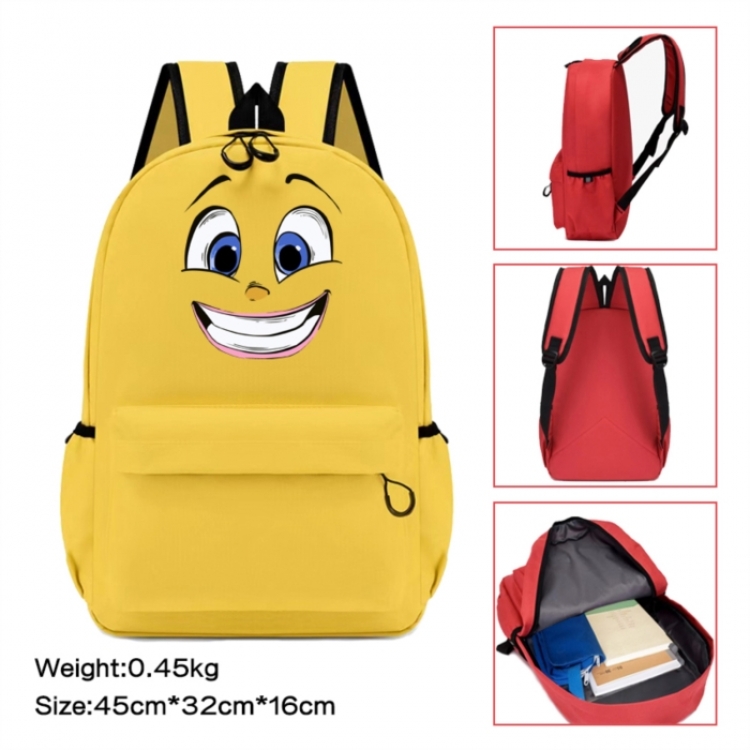 Inside Out Anime peripheral Oxford cloth color cartoon backpack 45x32x16cm