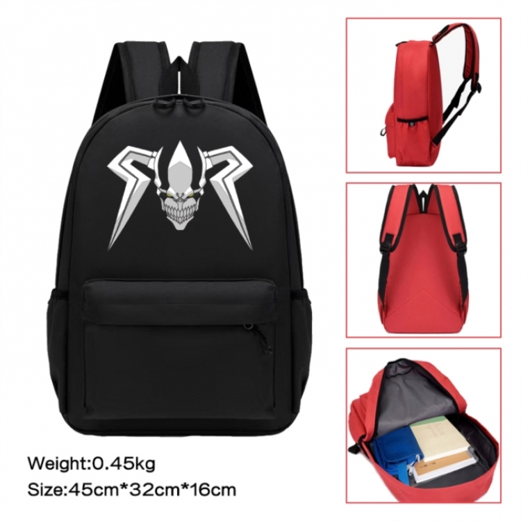 Bleach Anime peripheral Oxford cloth color cartoon backpack 45x32x16cm