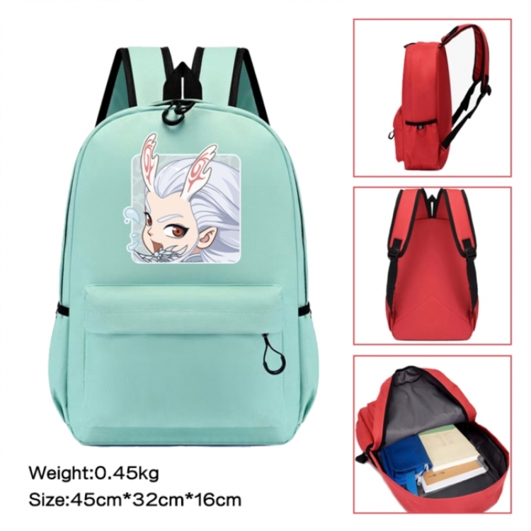 Nezha Anime peripheral Oxford cloth color cartoon backpack 45x32x16cm