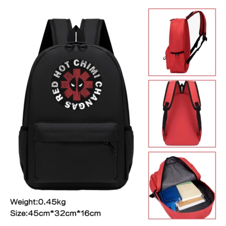 Marvel Anime peripheral Oxford cloth color cartoon backpack 45x32x16cm