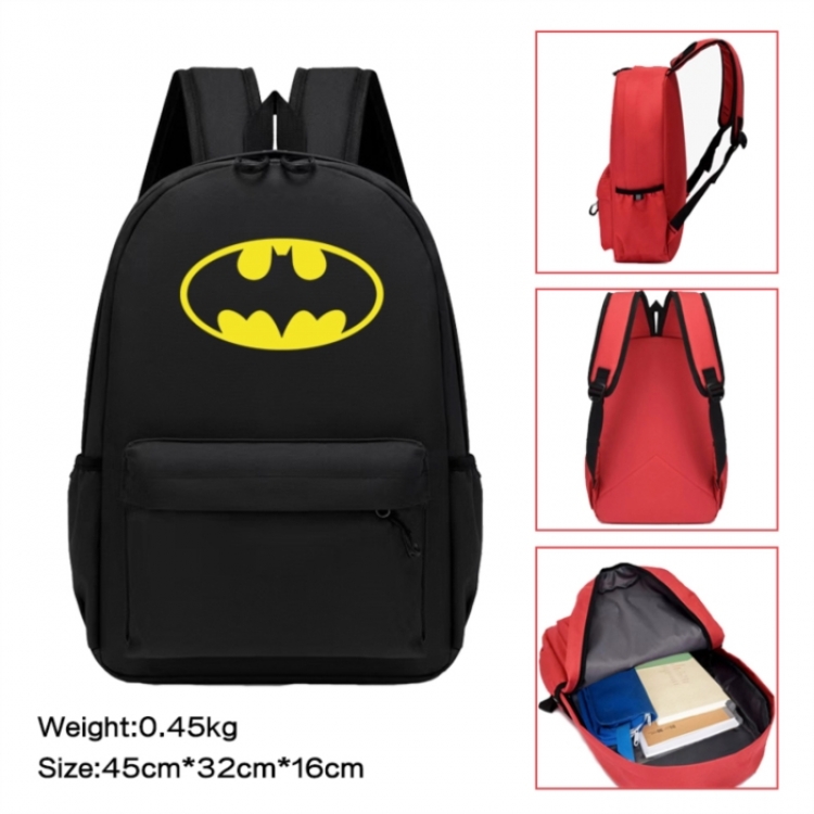 Marvel Anime peripheral Oxford cloth color cartoon backpack 45x32x16cm
