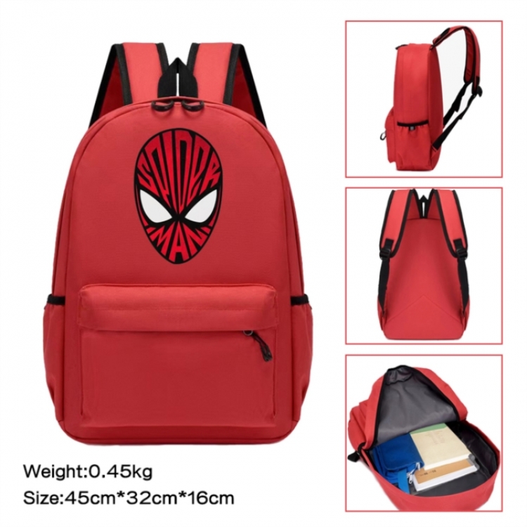 Marvel Anime peripheral Oxford cloth color cartoon backpack 45x32x16cm