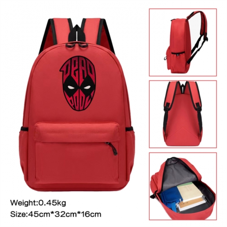Marvel Anime peripheral Oxford cloth color cartoon backpack 45x32x16cm