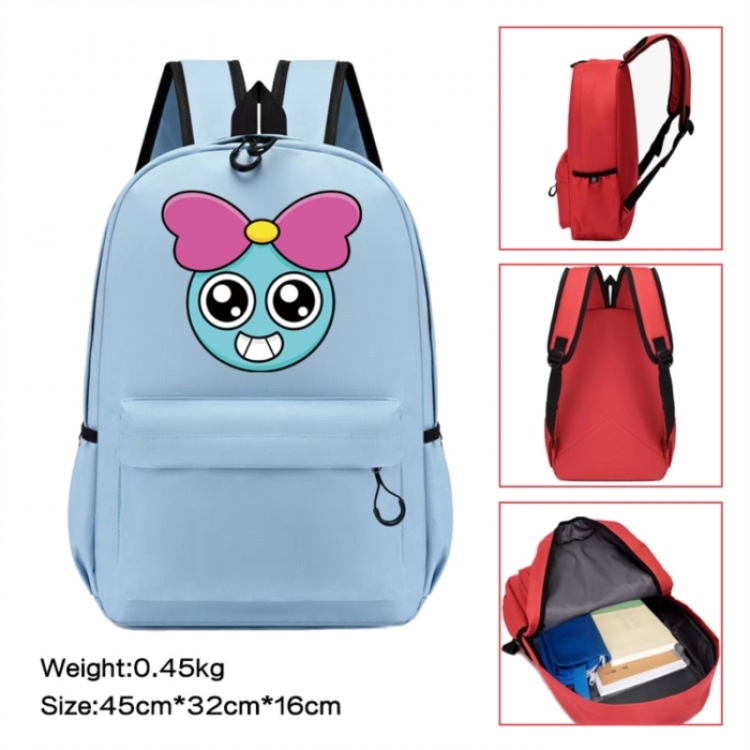 Dandy's World Anime peripheral Oxford cloth color cartoon backpack 45x32x16cm