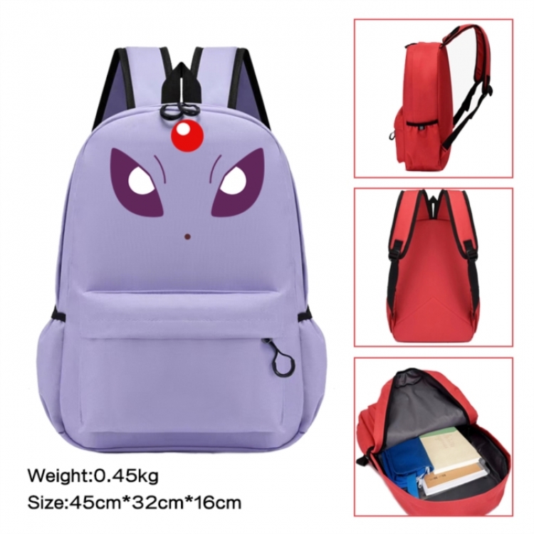 Pokemon Anime peripheral Oxford cloth color cartoon backpack 45x32x16cm