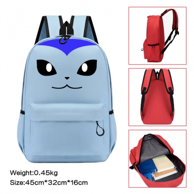 Pokemon Anime peripheral Oxford cloth color cartoon backpack 45x32x16cm