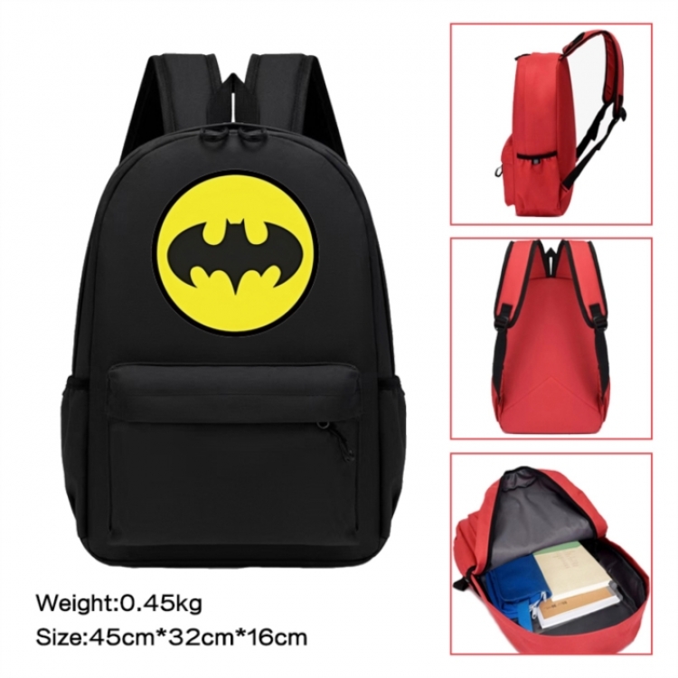 superhero Anime peripheral Oxford cloth color cartoon backpack 45x32x16cm