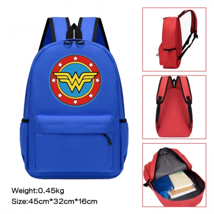superhero Anime peripheral Oxford cloth color cartoon backpack 45x32x16cm