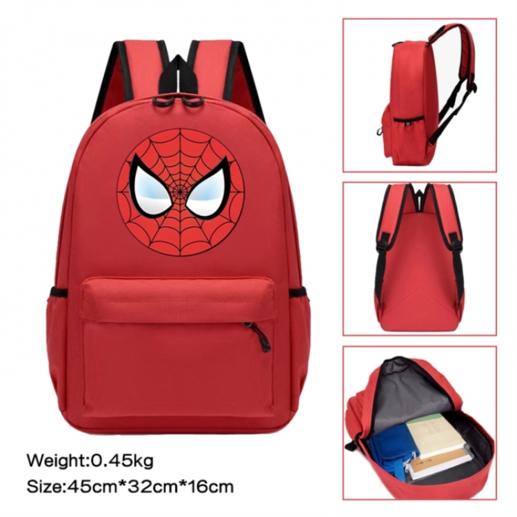 superhero Anime peripheral Oxford cloth color cartoon backpack 45x32x16cm