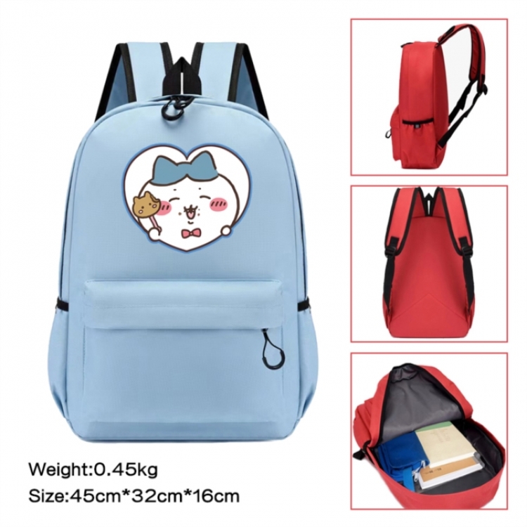 Chiikawa Anime peripheral Oxford cloth color cartoon backpack 45x32x16cm