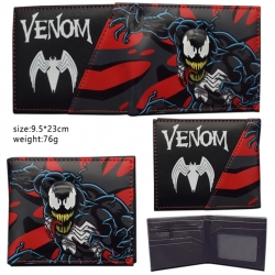venom PVC Wallet Short Half Fo...