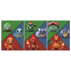 Pokemon 3D anime gradient 3D p...